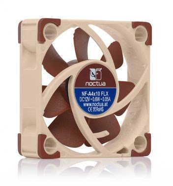 Noctua NOC-NF-A4X10-FLX Fan, 4 cm, Bronze / Beige - Thumbnail 2