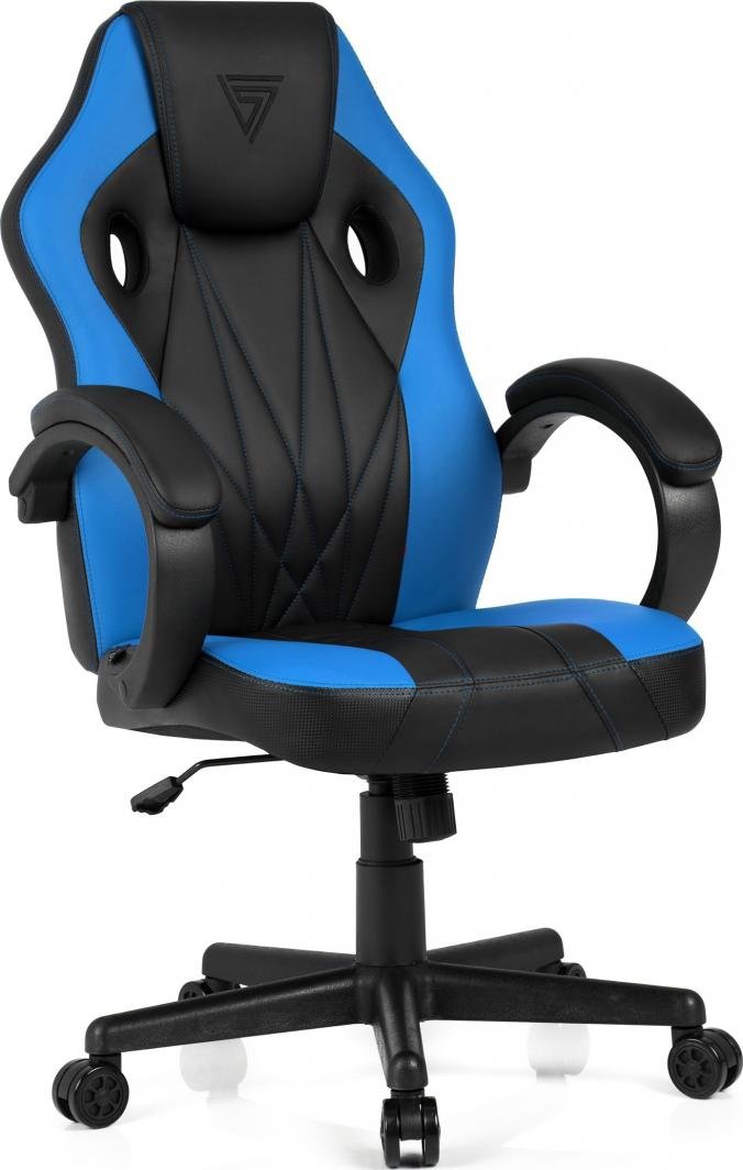 SENSE7 Prism Gaming Chair, Black / Blue - Image 1