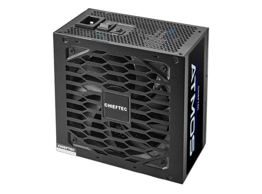 Chieftec ATMOS Power Supply, 750W, 80 PLUS Gold, Black - Thumbnail 2