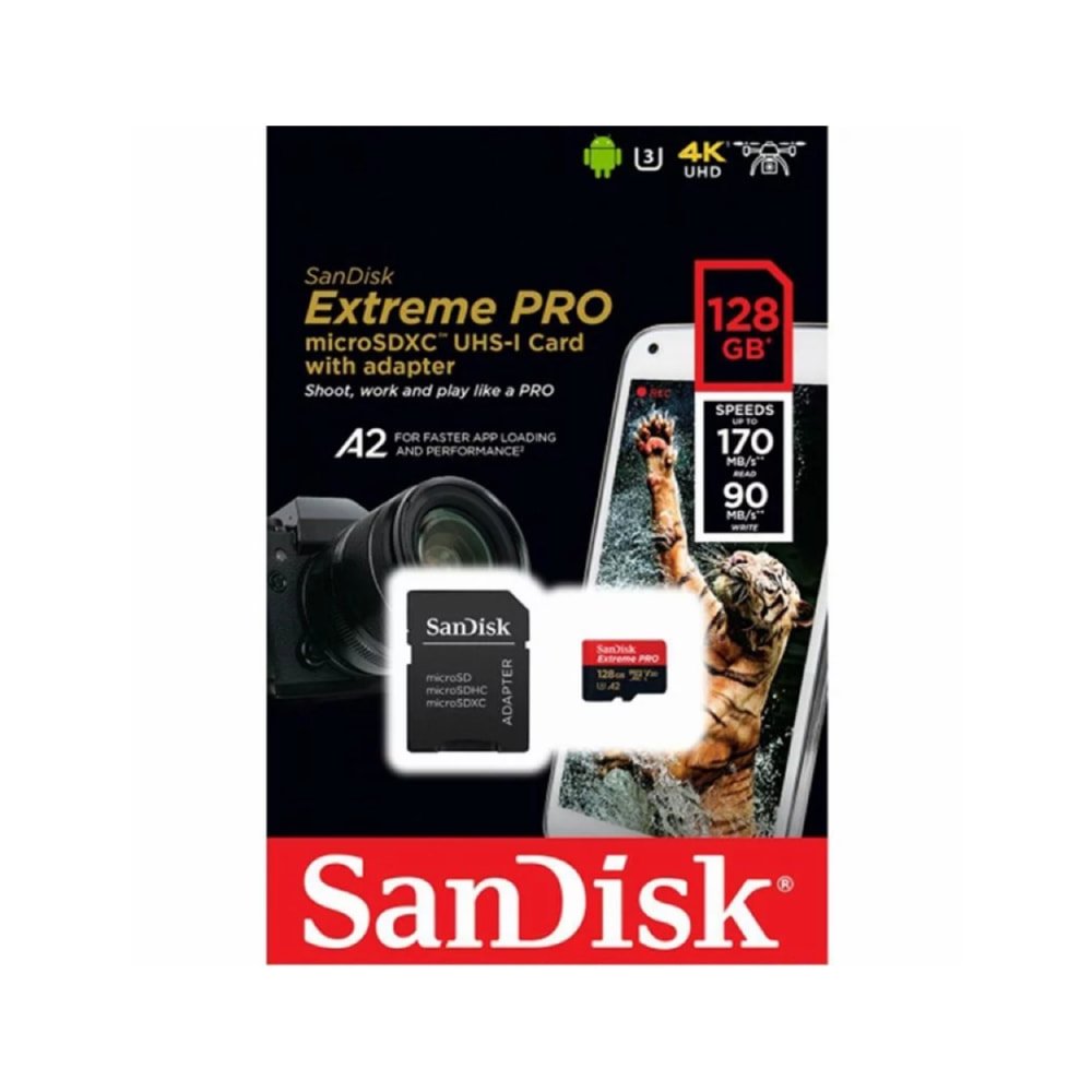 SanDisk Extreme Pro Micro SD Card + Adapter - Thumbnail 6