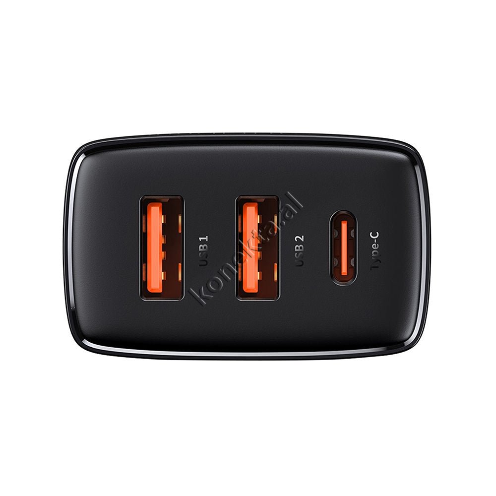 Baseus Fast Charge 30W Charger, 3 Ports - Thumbnail 5