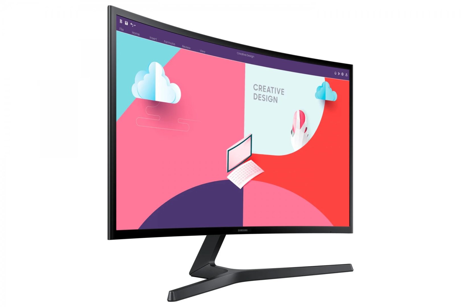 Samsung S24C366EAU Monitor, 24" - Image 1