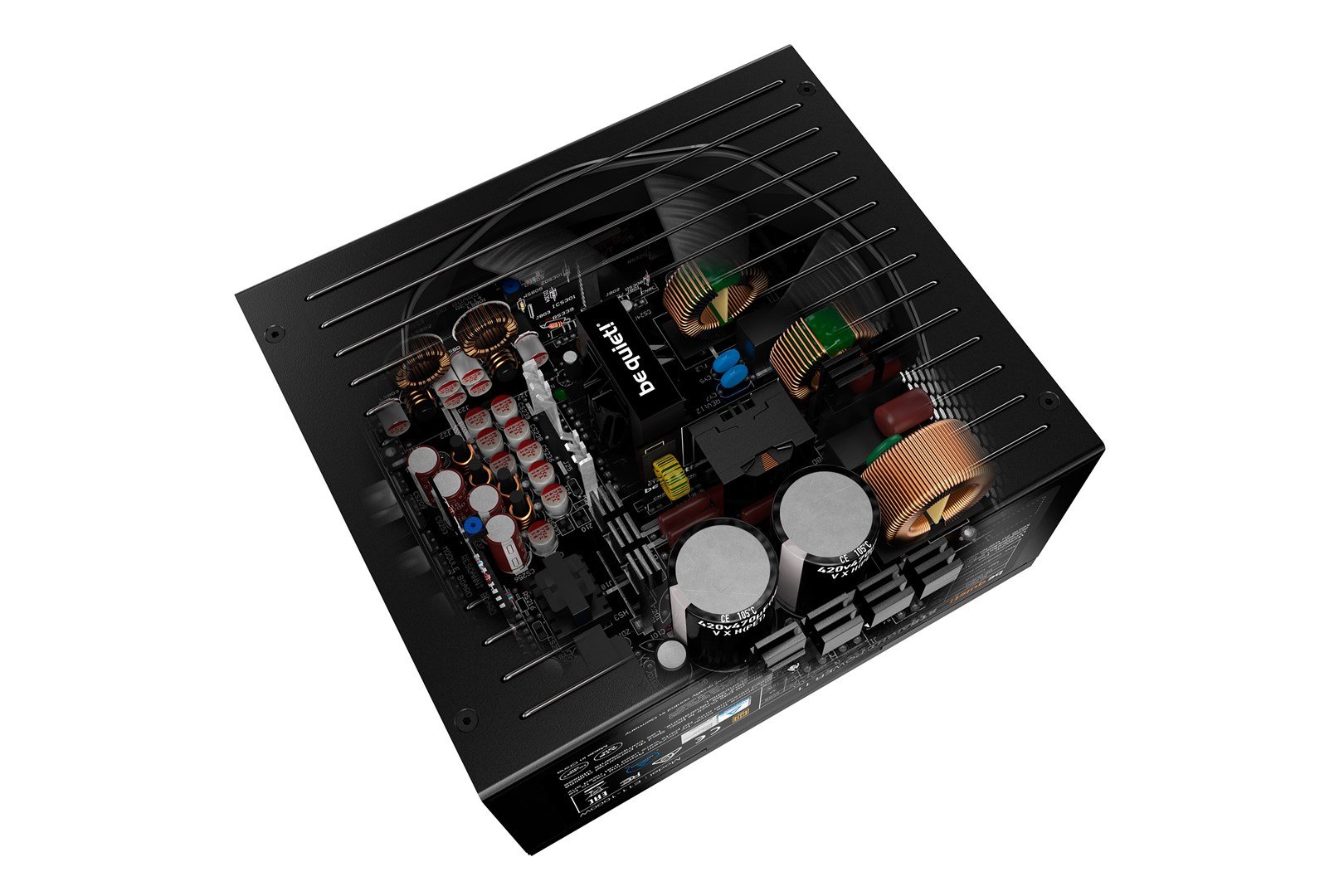 Be quiet! BN338 Power Supply, 20+4 pin ATX, 1000 W, Black - Thumbnail 6