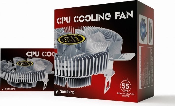 Gembird Huracan X40 CPU Cooler (CPU-HURACAN-X40) - Thumbnail 3