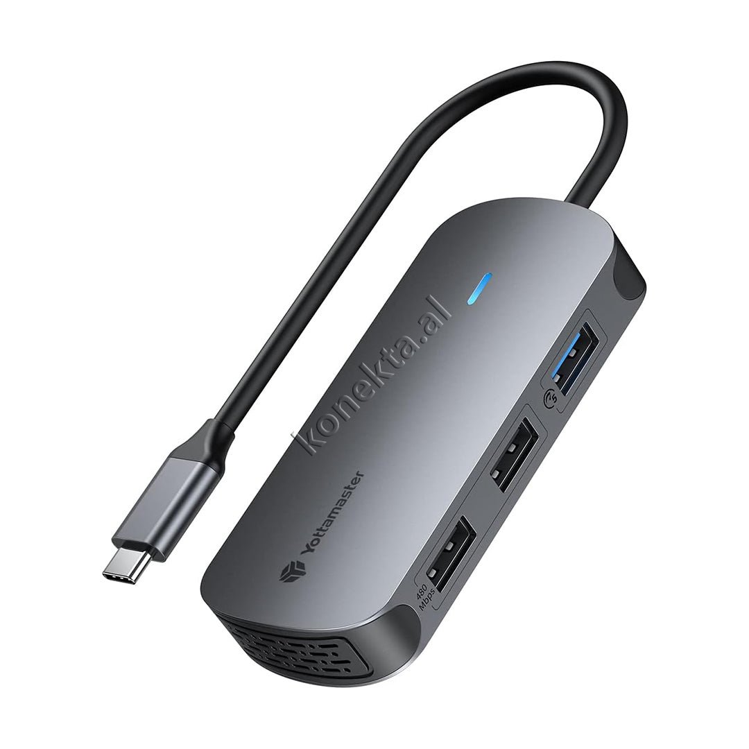 Baseus YottaMaster Adaptor Me Shume Porta 5 ne 1 - Image 1