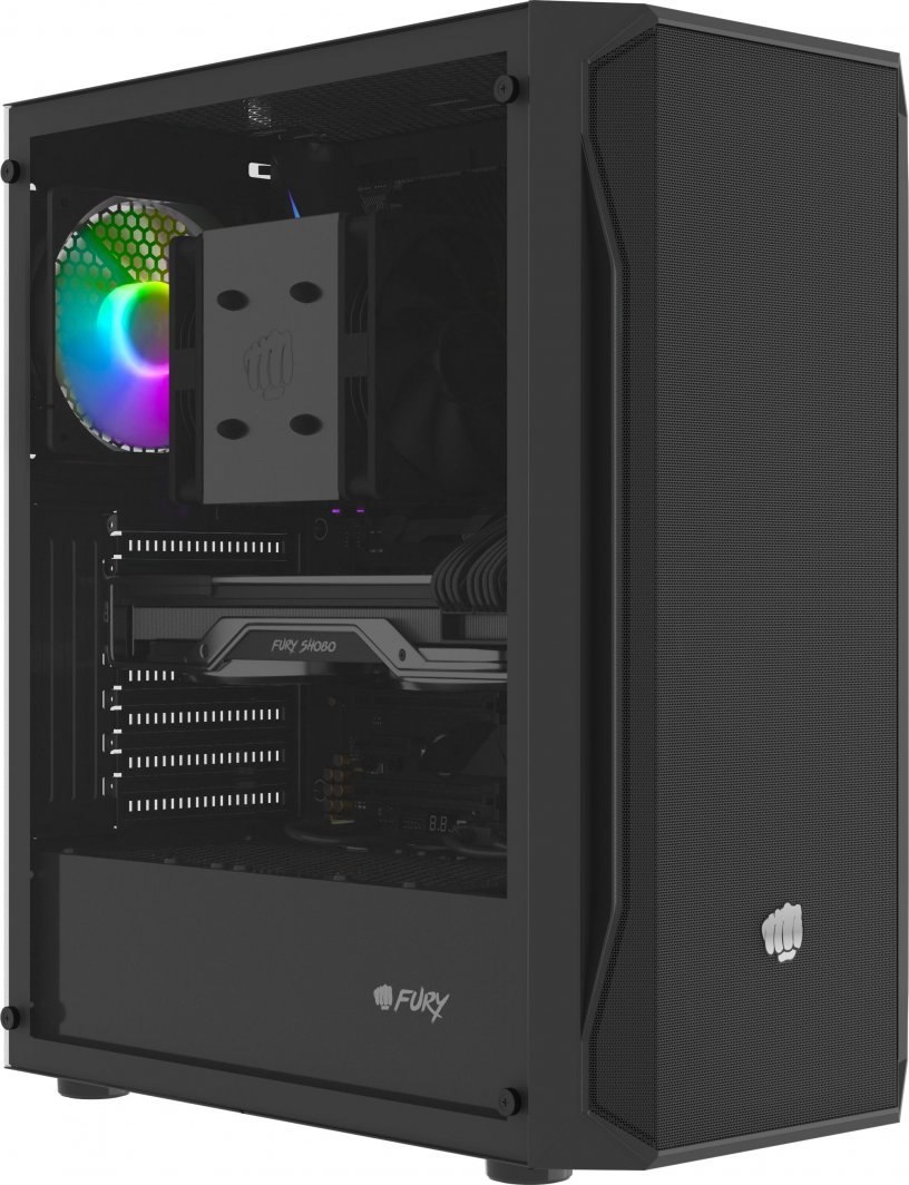 Fury Shobo SH4 Case, RGB, Midi Tower - Thumbnail 17