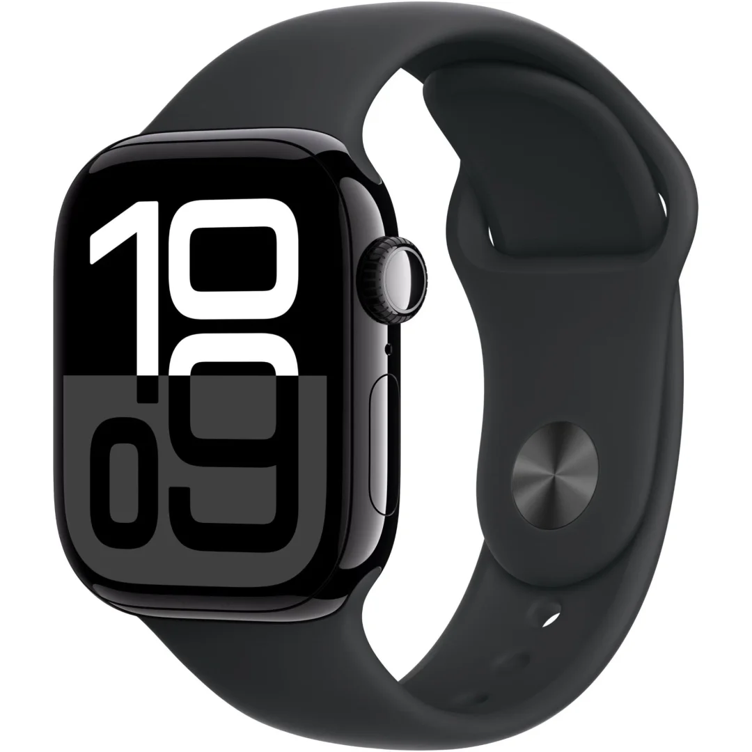 Apple Watch Series 10 Smartwatch, Jet Black, 42mm - Image 1