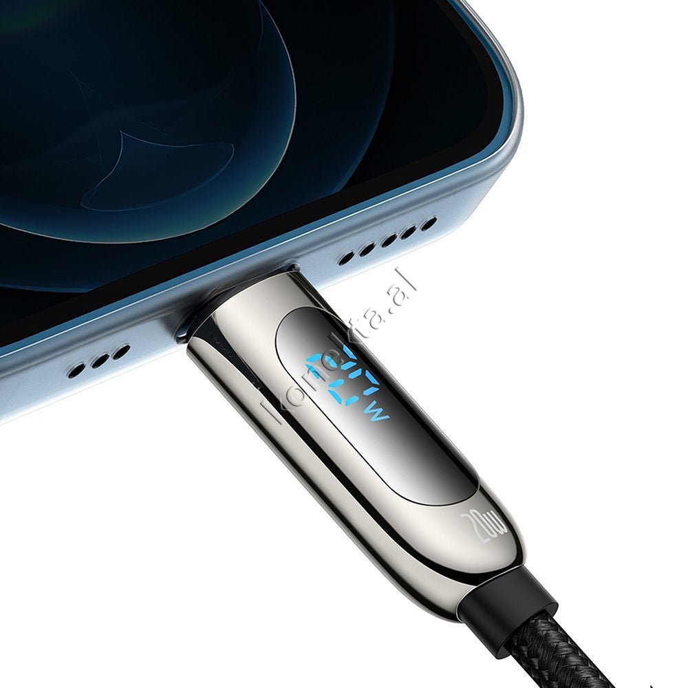 Baseus Type-C to Lightning Charging Cable, 20W, 1m - Thumbnail 6