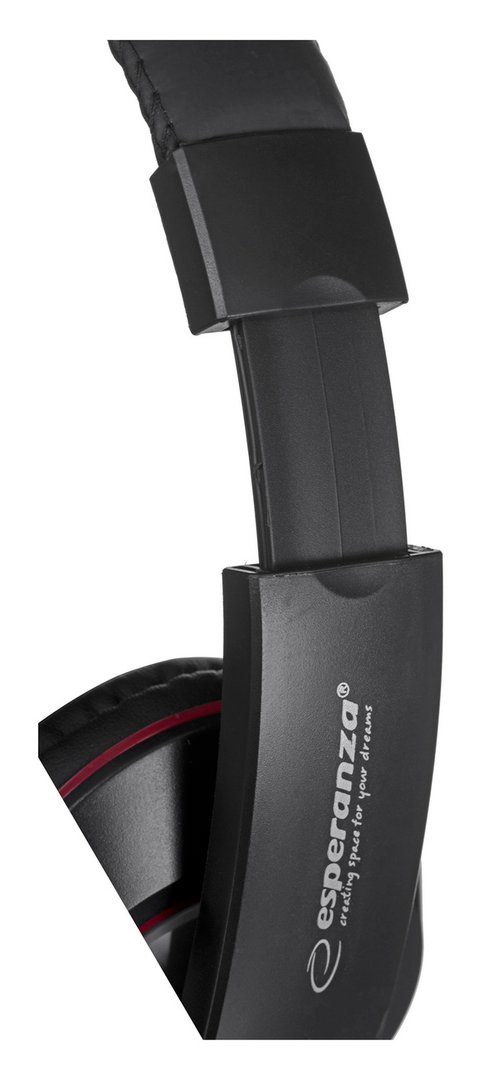 Esperanza EH121 Headphones, Black, Wired - Image 1