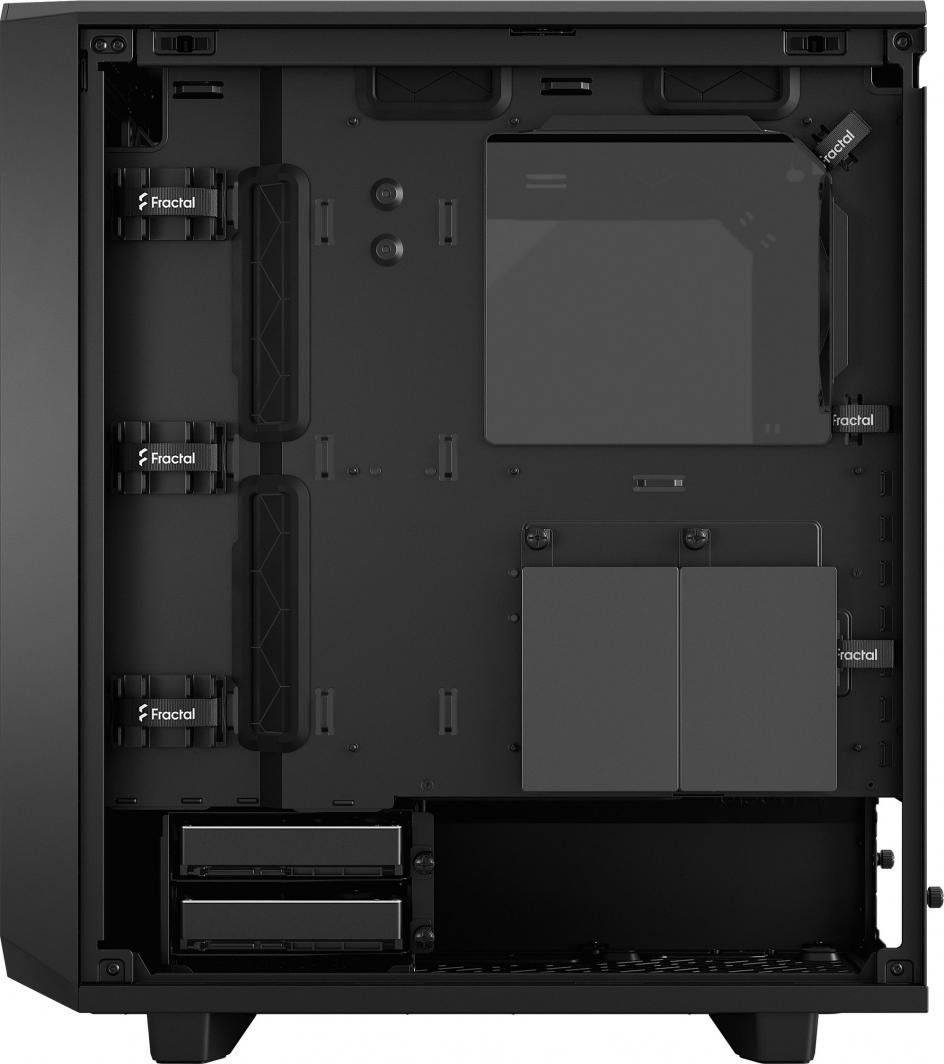 Fractal Design Meshify 2 Compact TG Light Tint Case, Black, Midi Tower - Thumbnail 16