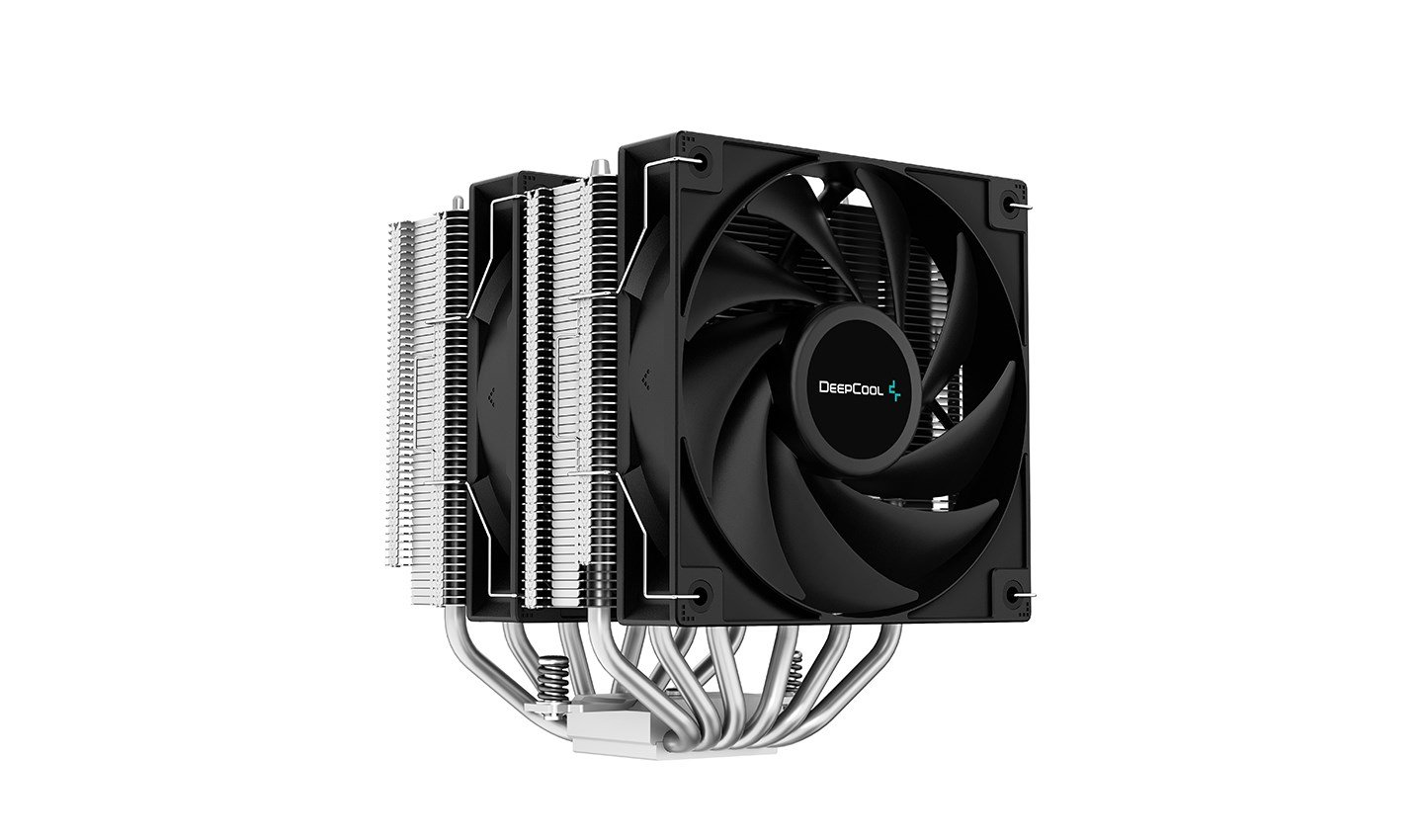 Deepcool AG620 CPU Cooler, 120mm, 260W TDP, Black - Thumbnail 2