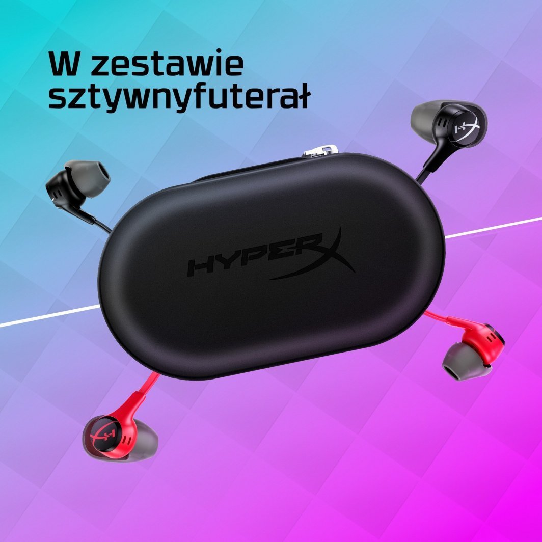 HyperX Cloud Earbuds II Earbuds, Red - Thumbnail 9