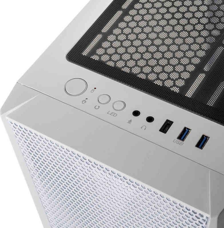 Raijintek Silenos MS Case, White, Midi Tower - Thumbnail 4