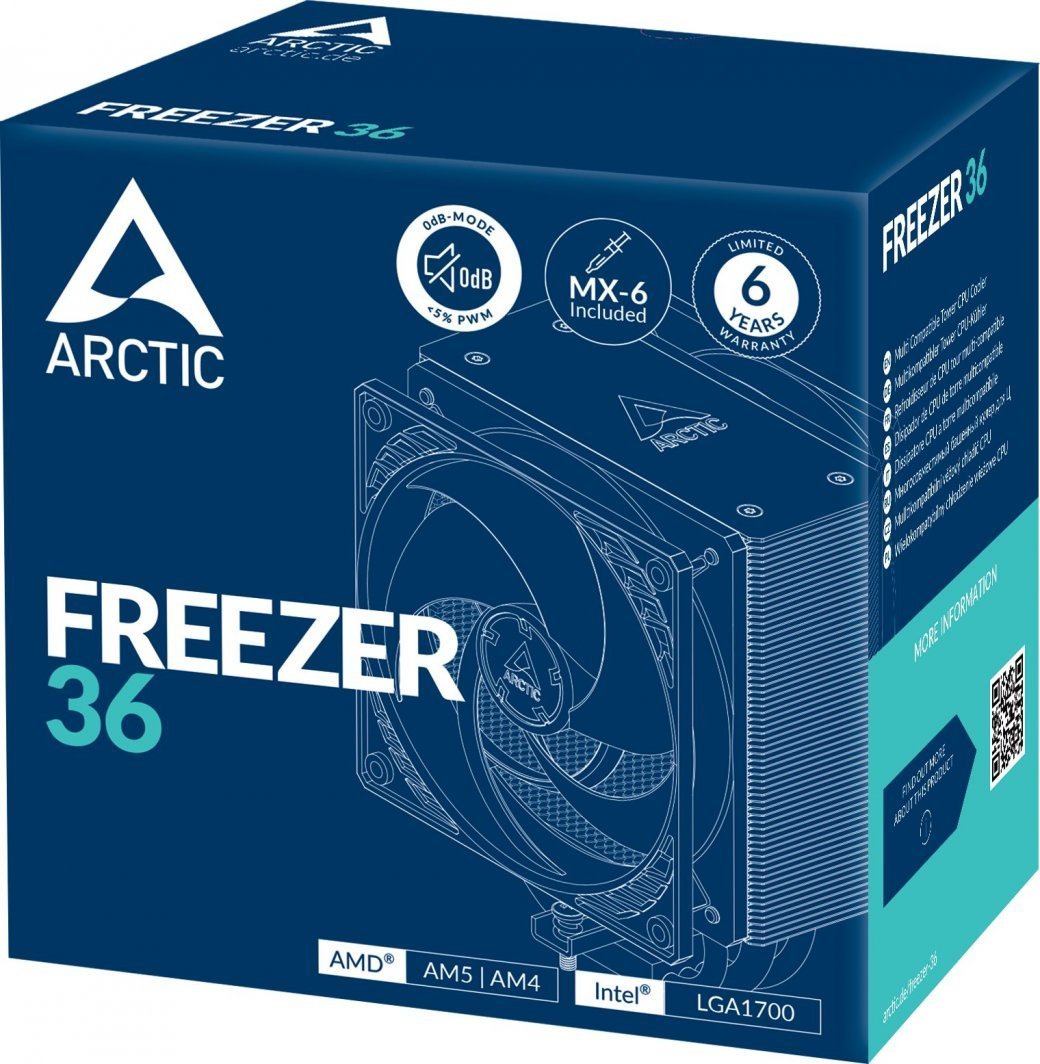 Arctic Freezer 36 CPU Cooler (ACFRE00121A) - Thumbnail 6