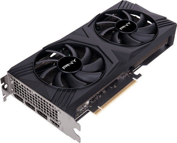 PNY GeForce RTX 4060 Ti Verto Dual Fan 8GB GDDR6 Graphics Card - Thumbnail 2