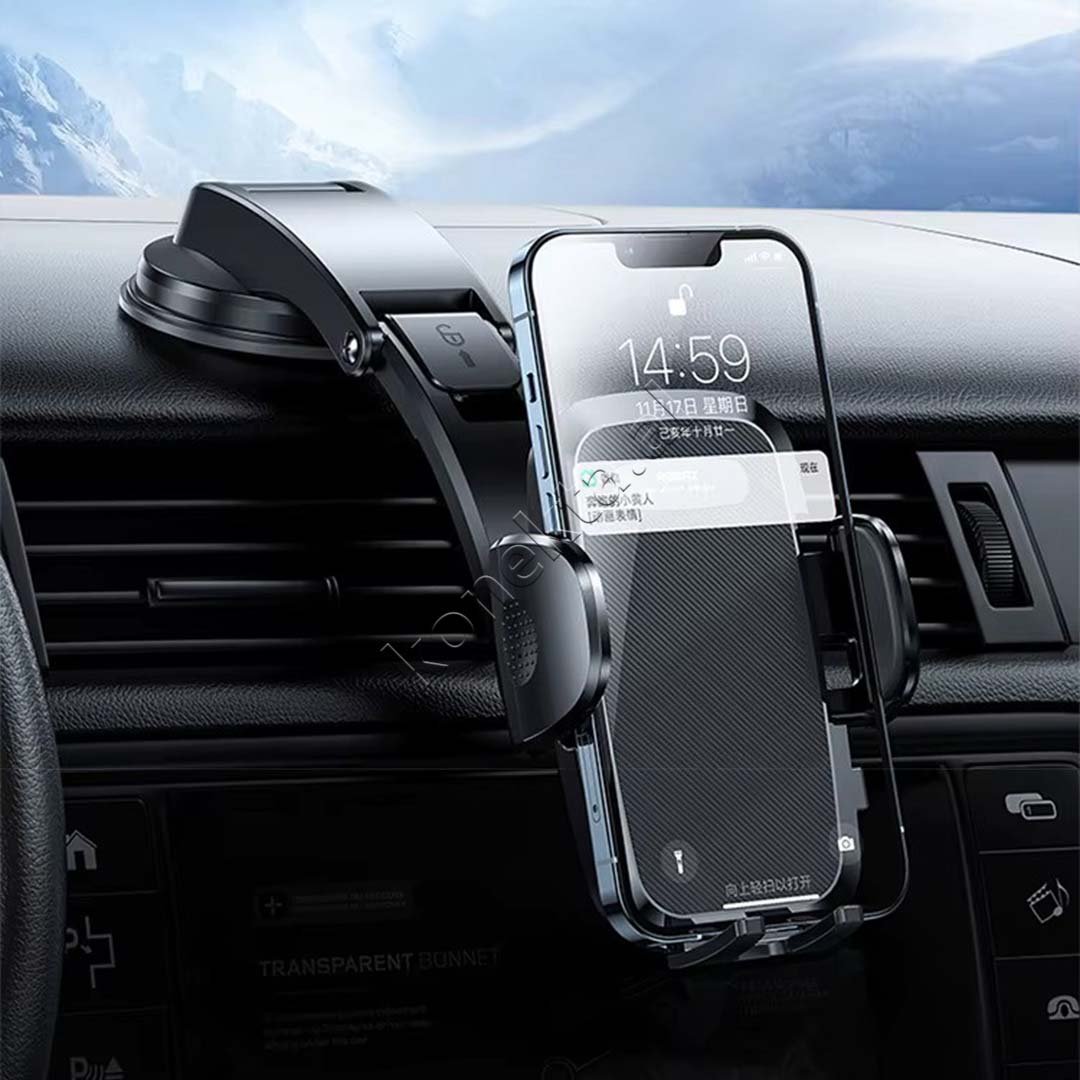 Remax Multifunksionale Phone Holder, Vacuum - Thumbnail 4