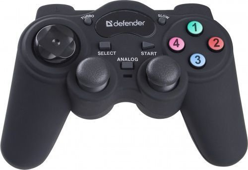 Defender Game Racer Turbo RS3 Controller, Wired, Black - Image 1