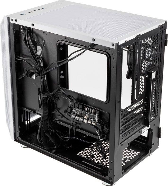Kolink Citadel Mesh RGB Case, White, Micro Tower - Thumbnail 7