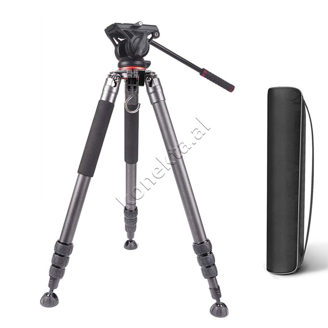 Marksman Tripod, Carbon Fiber, Adjustable Height 60cm-170cm - Thumbnail 2
