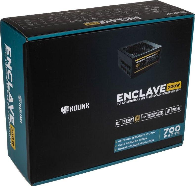 Kolink Enclave KL-G700FM Power Supply, 700W - Thumbnail 6