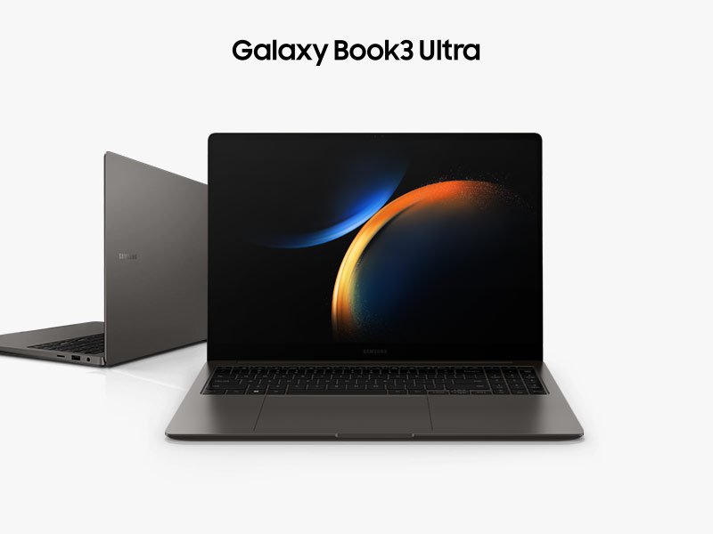 Samsung Galaxy Book 3 Ultra Laptop, 16" 120Hz AMOLED 3K, Core i9-13900H, 32GB RAM, 1TB SSD NVME, 8GB NVIDIA RTX 4070 - Thumbnail 2