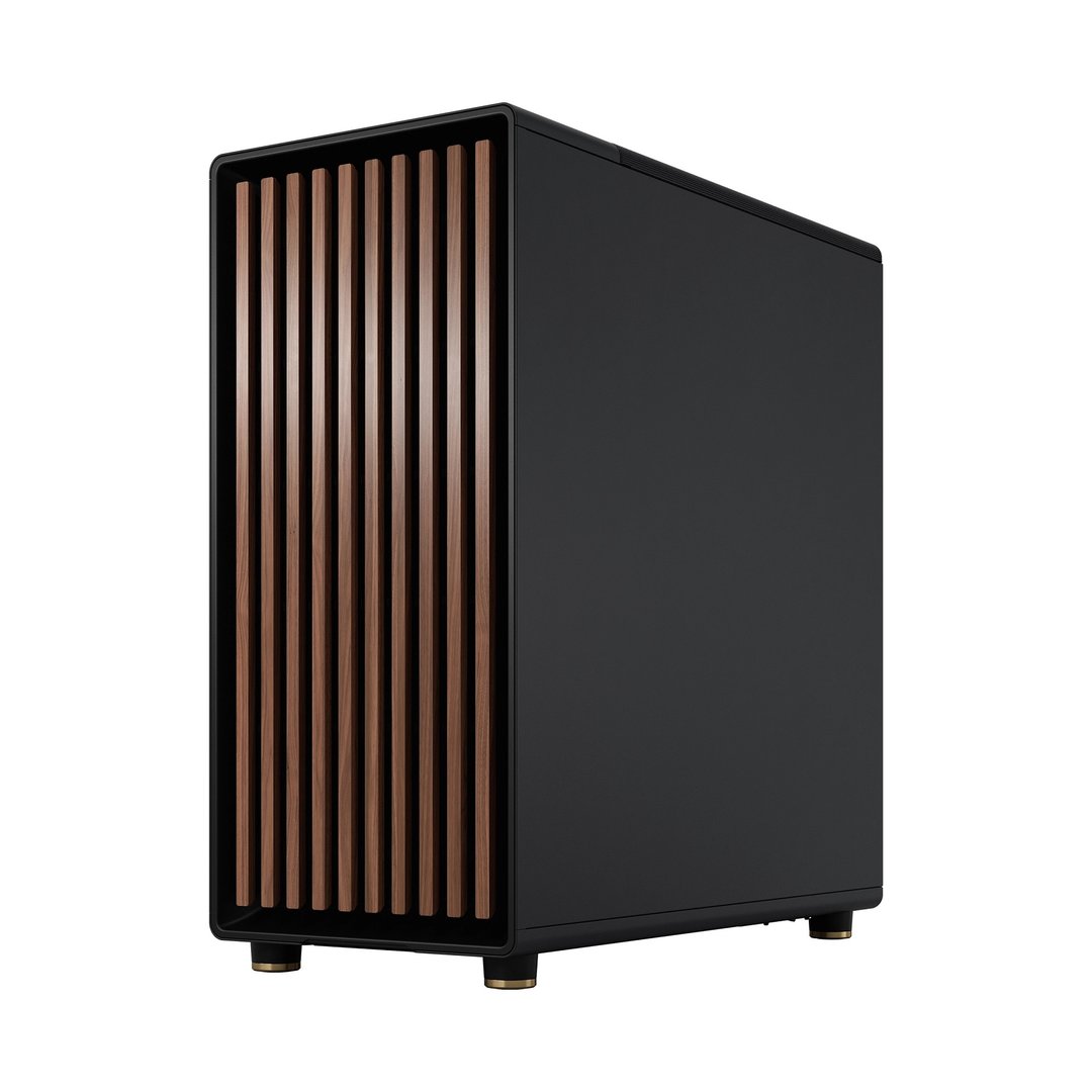 Fractal Design North Case, Charcoal Black, Mid tower - Thumbnail 4
