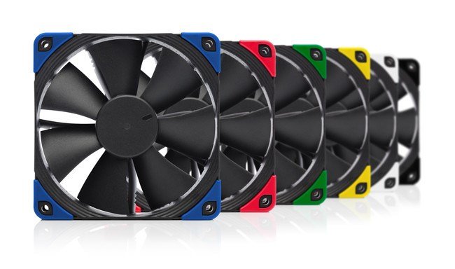 Noctua NF-F12 PWM Fan, 12 cm, Black - Thumbnail 3