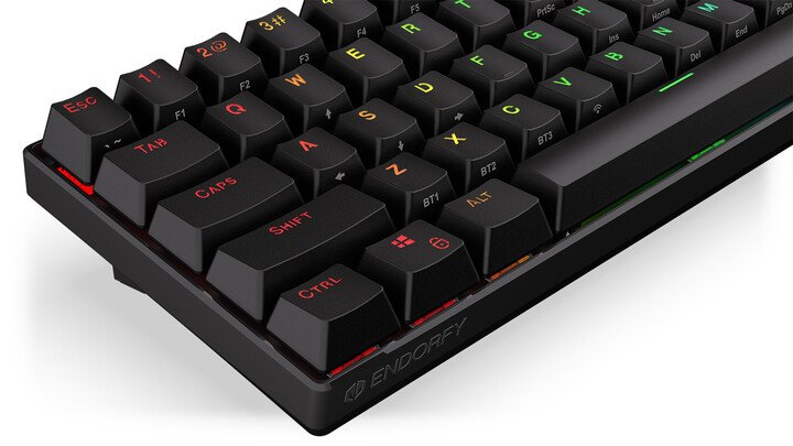 Endorfy Thock Compact Wireless Keyboard, Kailh Box Brown, US, Black - Thumbnail 10