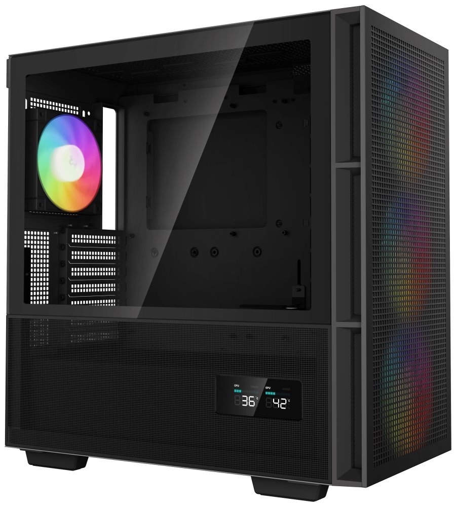 Deepcool CH560 Case, Black - Thumbnail 3