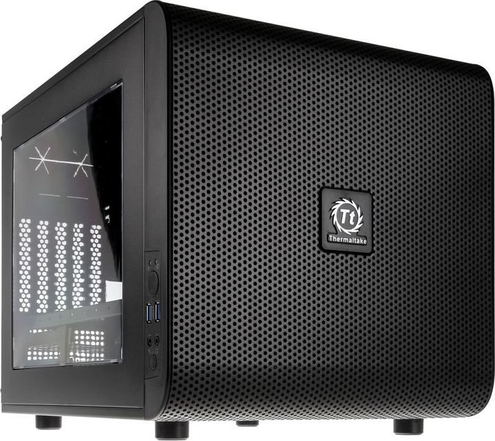 Thermaltake Core V21 Case, Cube Tower - Image 1