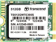 Transcend MTE300S SSD, 512GB, M.2 2230 PCI-E x4 Gen3 NVMe - Image 1