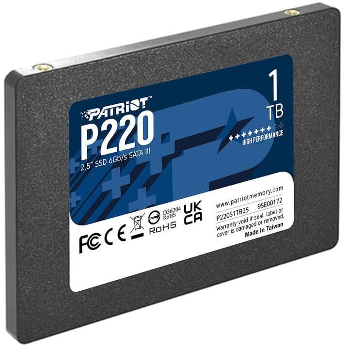 Patriot P220 SSD, 1TB - Thumbnail 3