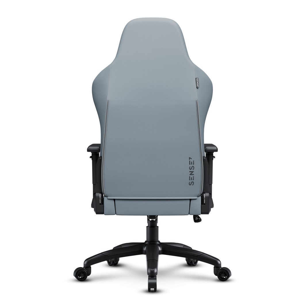 SENSE7 Spellcaster FUKU XL Chair, Material+Leather, Black/Grey - Thumbnail 7