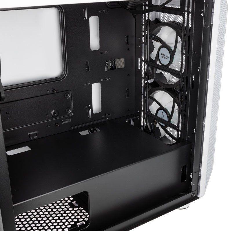 Kolink Citadel Mesh RGB Case, White, Micro Tower - Thumbnail 10
