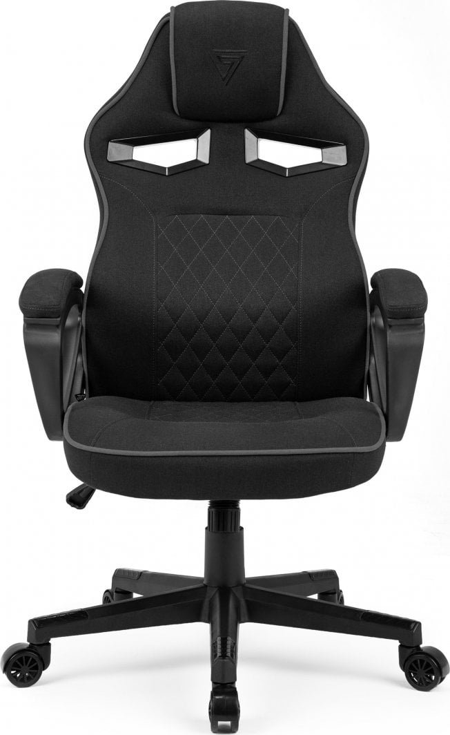Sense7 Knight Chair, Black/Grey - Thumbnail 3