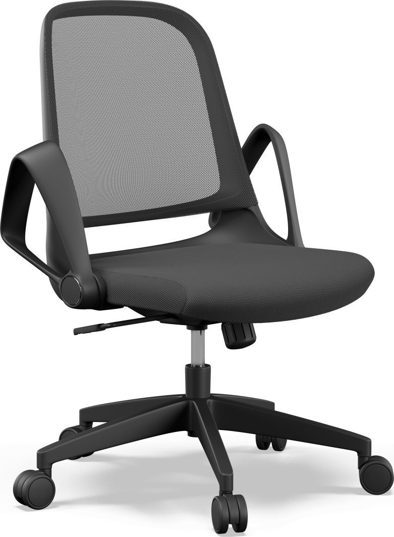 SENSE7 Sopty Chair, Black - Thumbnail 2