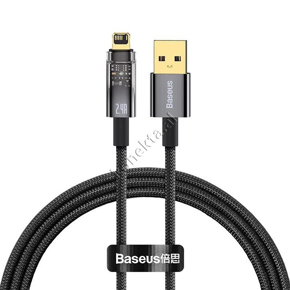 Baseus USB to Lightning Cable, 1m - Image 1