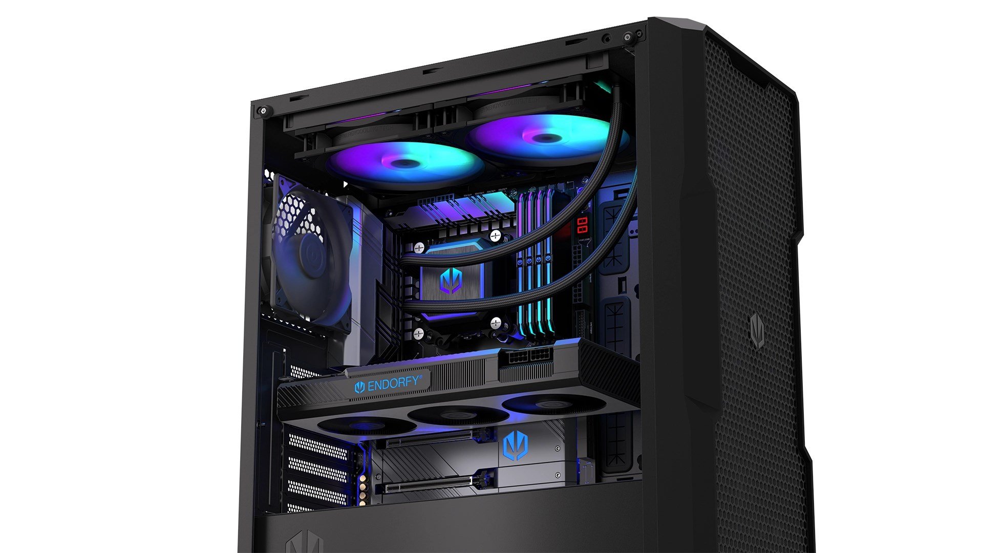 Endorfy Navis F280 ARGB Liquid Cooler, 14 cm, Black - Thumbnail 3