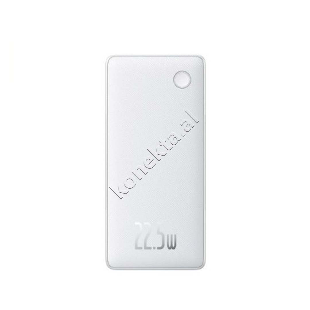 Baseus 10000mAh Power Bank, 22.5W, White - Thumbnail 2
