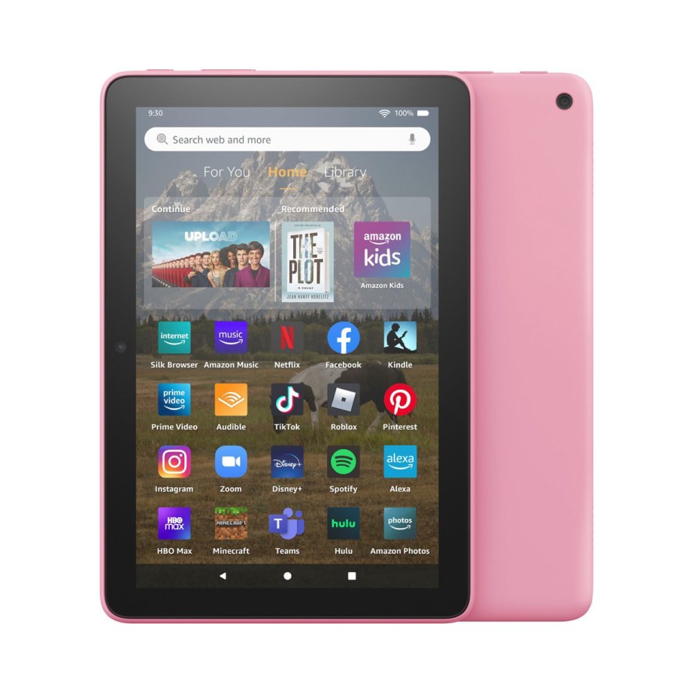 Amazon Fire HD 8 Tablet, 32GB, Denim - Thumbnail 2