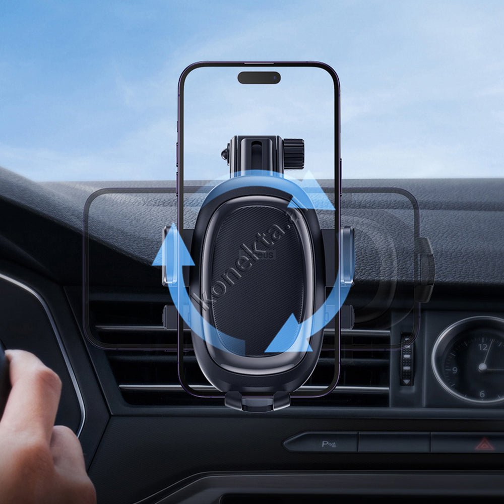 Baseus Auto Clamping Phone Holder for Car, 5.4 - 7.2 inch - Thumbnail 14