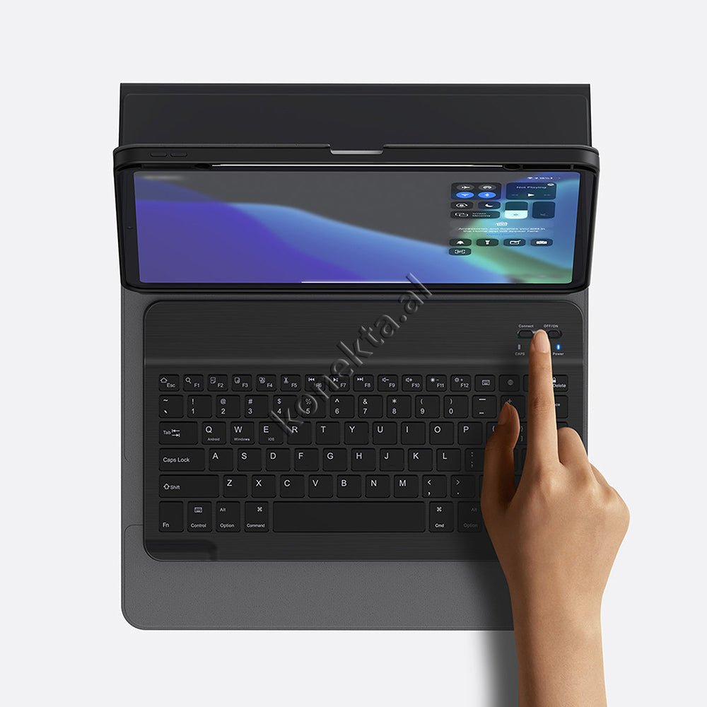 Baseus Cover Leather with Keyboard for iPad 12.9 Inch - Thumbnail 10