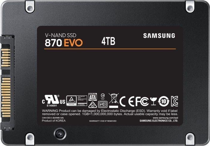 Samsung 870 EVO SSD, 4TB, 2.5" SATA III - Thumbnail 5