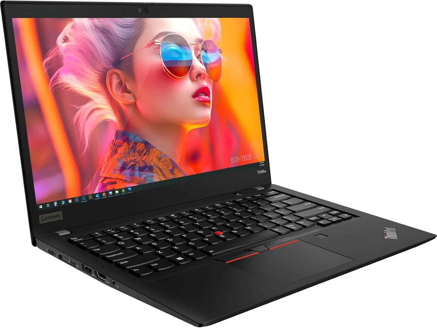 Lenovo ThinkPad T490s Laptop, 14.1 inch, 16GB RAM, 512GB SSD, Used - Thumbnail 7