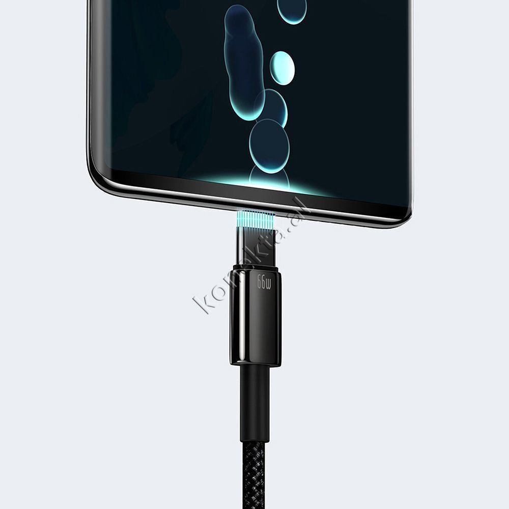 Baseus USB Cable, Type-C, 6A, 1m - Thumbnail 3
