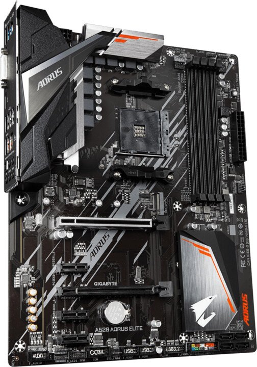 GIGABYTE A520 AORUS ELITE (rev. 1.0) Motherboard - Thumbnail 2