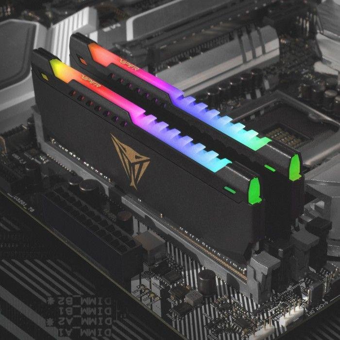 Patriot Viper Steel RGB Memory, DDR4, 8 GB, 3600 MHz, CL20 - Thumbnail 4