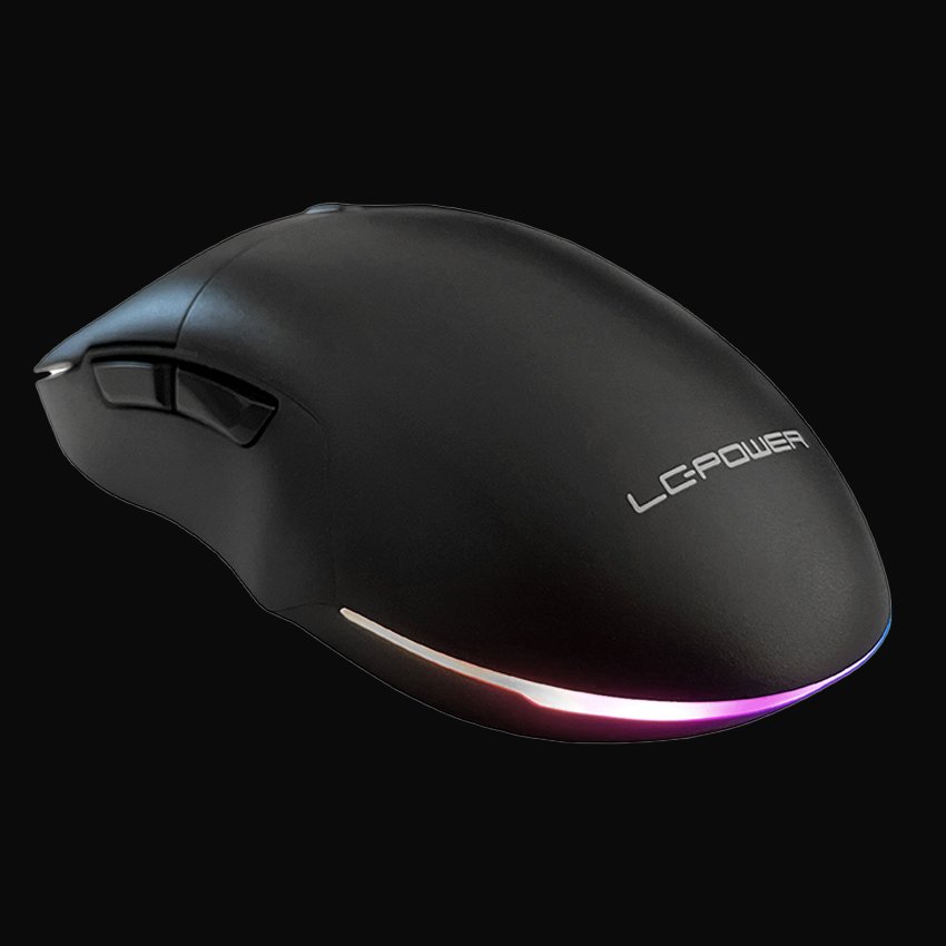 LC-M900B-C-W Gaming Mouse, Black - Image 1