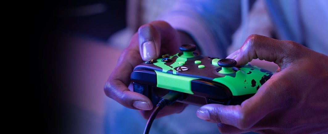 PDP XS Rematch Controller, Wired, Black / Green - Thumbnail 53