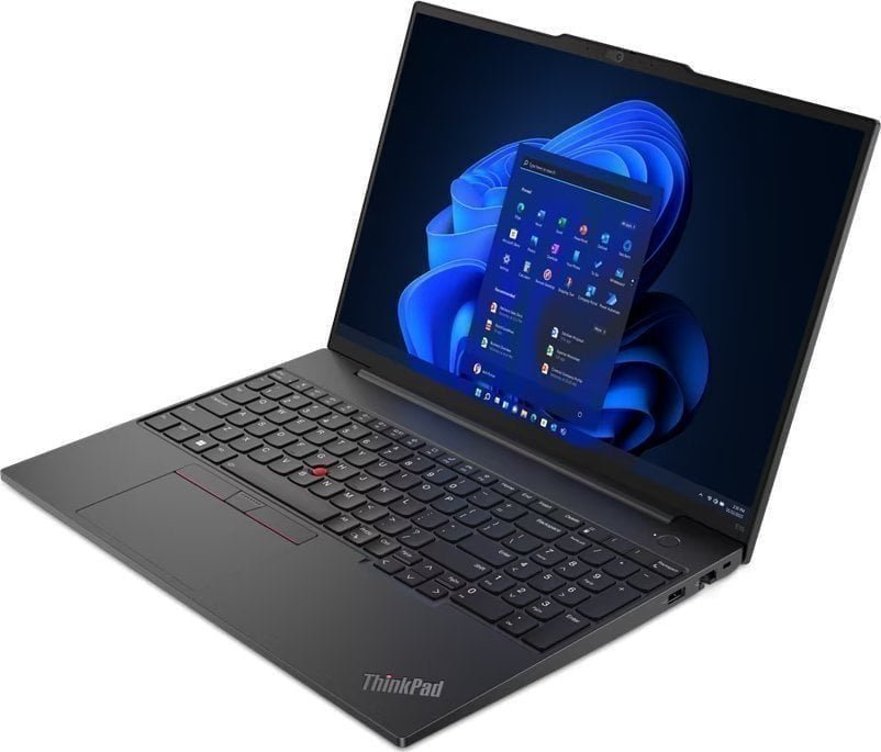 Lenovo ThinkPad E16 G2 Laptop, 16", Intel Core Ultra 7 155H, 16 GB RAM, 512 GB SSD, Integrated Intel UHD Graphics, Black - Thumbnail 3